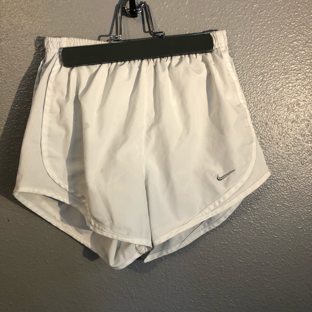 White Nike shorts used